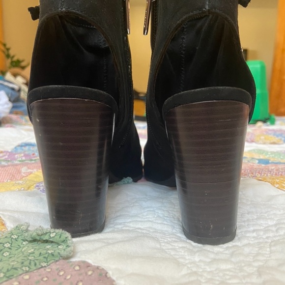 Circus Peeptoe Black Ankle Boots size 6 - Picture 6 of 7
